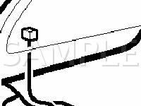 Body Component Locations Diagram for 2004 Mitsubishi Outlander  2.4 L4 GAS