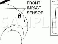 Body Component Locations Diagram for 2005 Mitsubishi Endeavor LS 3.8 V6 GAS