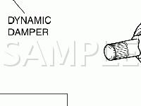 Beneath Vehicle Component Locations Diagram for 2005 Mitsubishi Galant GTS 3.8 V6 GAS