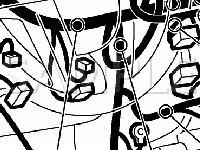 Instrument Panel Component Locations Diagram for 2005 Mitsubishi Galant GTS 3.8 V6 GAS