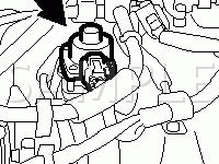 Engine Compartment Component Locations Diagram for 2005 Mitsubishi Montero Limited 3.8 V6 GAS