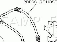 Power Steering System Diagram for 2006 Mitsubishi Eclipse GS 2.4 L4 GAS