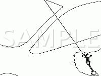 Fuel System Diagram for 2006 Mitsubishi Eclipse GT 3.8 V6 GAS