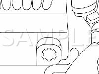 Engine Compartment Component Locations Diagram for 2006 Mitsubishi Galant GTS 3.8 V6 GAS