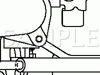 Underhood Component Locations Diagram for 2006 Mitsubishi Montero Limited 3.8 V6 GAS