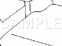 Inspection Terminal Component Locations Diagram for 2006 Mitsubishi Montero Limited 3.8 V6 GAS