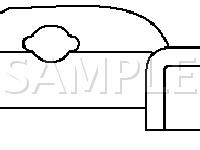 Engine Compartment Component Locations Diagram for 2006 Mitsubishi Montero Limited 3.8 V6 GAS
