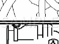 Underhood Component Locations Diagram for 2006 Mitsubishi Outlander LS 2.4 L4 GAS