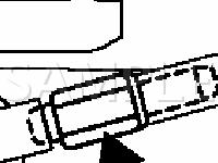 Underhood Component Locations Diagram for 2006 Mitsubishi Outlander Limited 2.4 L4 GAS