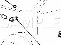 Beneath Vehicle Component Locations Diagram for 2006 Mitsubishi Outlander SE 2.4 L4 GAS