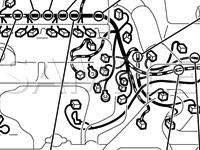 Engine Compartment Grounds and Connectors Diagram for 2007 Mitsubishi Eclipse Spyder GS 2.4 L4 GAS