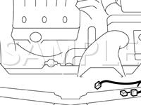 Engine Compartment Harness Diagram for 2007 Mitsubishi Eclipse GT 3.8 V6 GAS