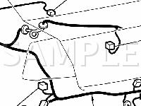 Rear Body Harness Diagram for 2007 Mitsubishi Galant Ralliart 3.8 V6 GAS