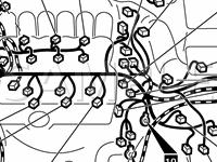 Engine Compartment Harness Diagram for 2007 Mitsubishi Galant GTS 3.8 V6 GAS