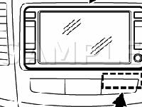 Instrument Panel Diagram for 2007 Mitsubishi Outlander XLS 3.0 V6 GAS