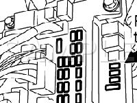Instrument Panel Diagram for 2007 Mitsubishi Outlander XLS 3.0 V6 GAS