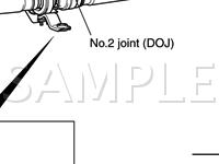 Underbody Components Diagram for 2007 Mitsubishi Outlander LS 3.0 V6 GAS