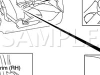 Body Components Diagram for 2007 Mitsubishi Outlander ES 3.0 V6 GAS