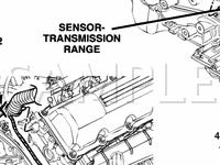 Automatic Transmission Diagram for 2007 Mitsubishi Raider LS 3.7 V6 GAS