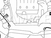 Engine Compartment Harness Diagram for 2008 Mitsubishi Eclipse SE 2.4 L4 GAS