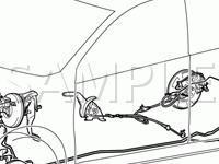 Body Components Diagram for 2008 Mitsubishi Outlander SE 2.4 L4 GAS