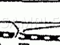Engine Compartment Connector Locations  Diagram for 1990 Mitsubishi Eclipse GSX 2.0 L4 GAS