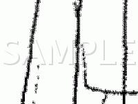 Floor & Roof Wiring Diagram for 1991 Mitsubishi Montero LS 3.0 V6 GAS