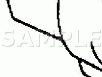 Engine & Transaxle Connector Locations Diagram for 1994 Mitsubishi Diamante LS 3.0 V6 GAS