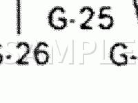 Luggage Compartment Connector Locations Diagram for 1993 Mitsubishi Diamante LS 3.0 V6 GAS