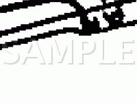 Connector Locations (Door Panels) Diagram for 1994 Mitsubishi Diamante LS 3.0 V6 GAS