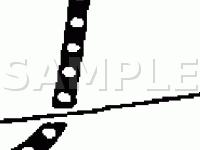 Connector Locations (Engine Compartment) Diagram for 1993 Mitsubishi Diamante ES 3.0 V6 GAS