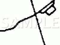 Connector Locations (Engine) Diagram for 1994 Mitsubishi Galant S 2.4 L4 GAS