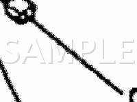 I/P & Floor Console Wiring Diagram for 1993 Mitsubishi Montero LS 3.0 V6 GAS