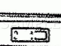 Fuel Injection Component Locations Diagram for 1993 Mitsubishi Precis  1.5 L4 GAS