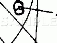 Connector Locations (Engine Compartment) Diagram for 1994 Mitsubishi 3000GT  3.0 V6 GAS