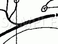 Interior Connectors Diagram for 1996 Mitsubishi Diamante ES 3.0 V6 GAS