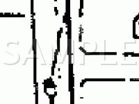 I/P Connector Locations  Diagram for 1995 Mitsubishi Montero SR 3.5 V6 GAS