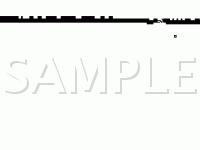 Engine Compartment Connector Locations  Diagram for 1995 Mitsubishi Montero LS 3.0 V6 GAS