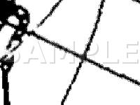 Sensor Locations Diagram for 1999 Mitsubishi Eclipse Spyder 2.4 L4 GAS