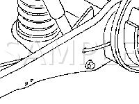 Rear Axle Diagram for 2001 Mazda MPV  2.5 V6 GAS