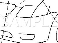 Entertainment Components Diagram for 2001 Mazda MPV  2.5 V6 GAS