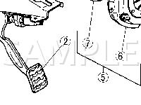 Clutch Components Diagram for 2002 Mazda Miata  1.8 L4 GAS
