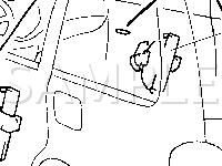 Power Window System Components Diagram for 2002 Mazda MPV  3.0 V6 GAS