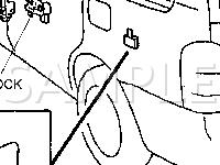 Power Door Lock System Components Diagram for 2002 Mazda MPV  3.0 V6 GAS