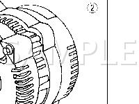 Charging System Components Diagram for 2005 Mazda B4000  4.0 V6 GAS