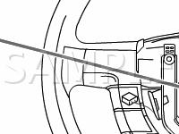 Steering Wheel Components Diagram for 2007 Mazda B4000 SE 4.0 V6 GAS
