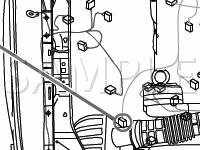 Engine Compartment Diagram for 2007 Mazda B4000  4.0 V6 GAS