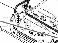 Rear Body Components Diagram for 2007 Mazda MX-5 Miata SV 2.0 L4 GAS
