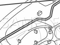 Instrument Panel Diagram for 2008 Mazda 3 Mazdaspeed 2.3 L4 GAS