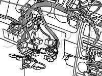 Instrument Panel Harness Diagram for 2008 Mazda CX-9 Sport 3.7 V6 GAS